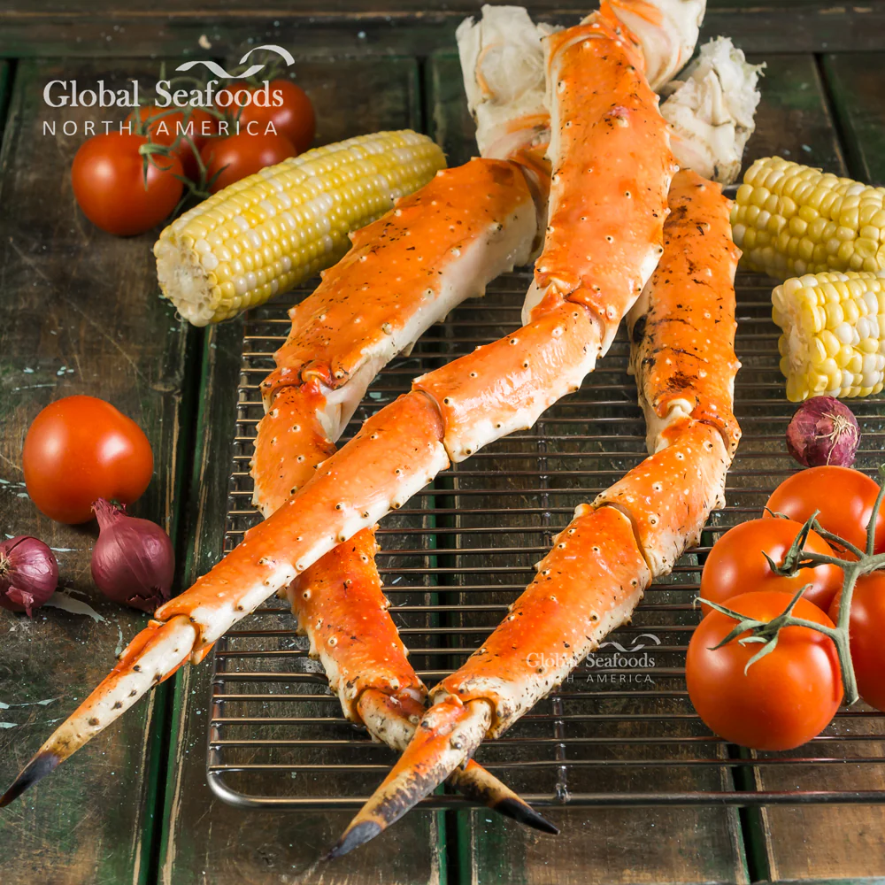 King Crab Legs: Freshly Cooked